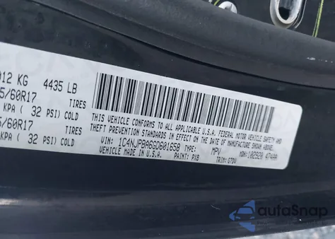 2016 Jeep Patriot Sport Se z USA, uszkodzony, nr VIN 1C4NJPBA6GD601658